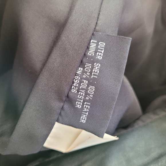 Wilsons Leather | Black Leather Midi Skirt - Picture 9 of 13